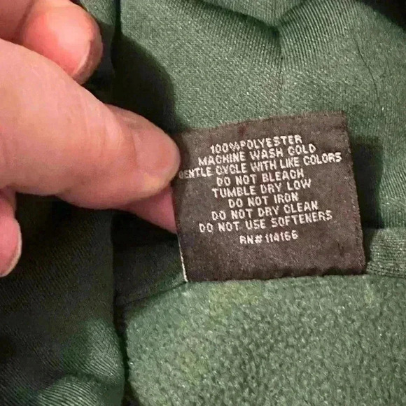 Michigan State Spartans Green Hoodie. Front Pocket. Size Small. Thick/heavy - Picture 7 of 7